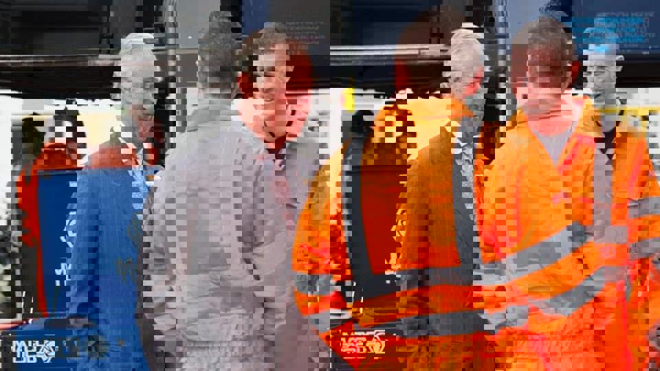 Prince Charles meeting GTG apprentices