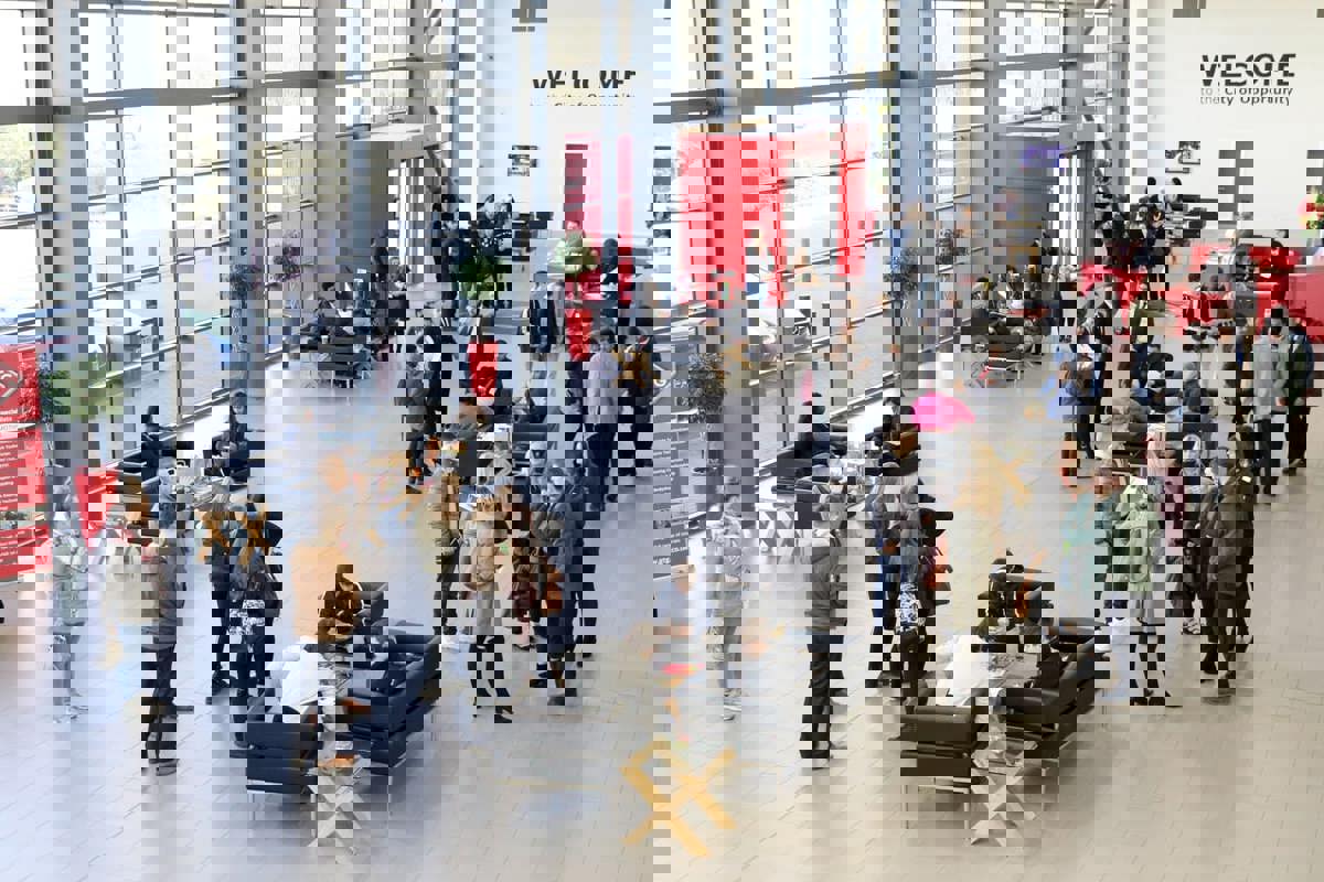 GTG West Midlands atrium